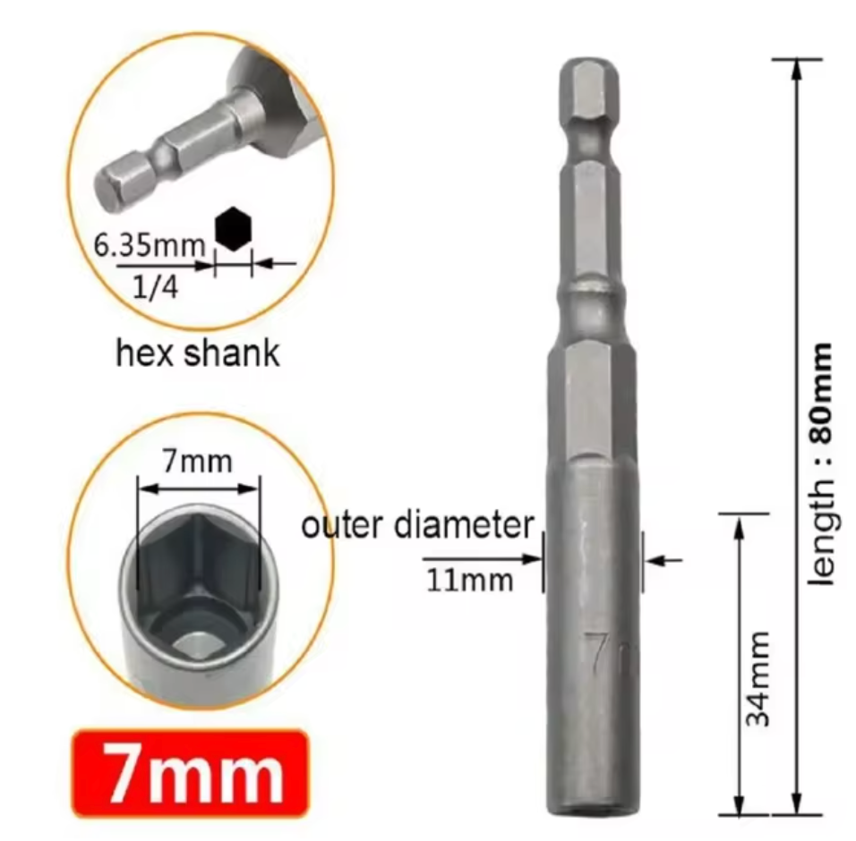 Innensechskant 7mm Nozzel